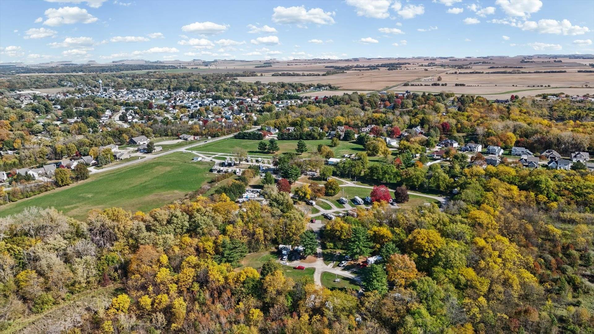Tin Cup RV Park: 75 Full-Hookup Sites on 27 Acres, Mahomet, Illinois photo 9