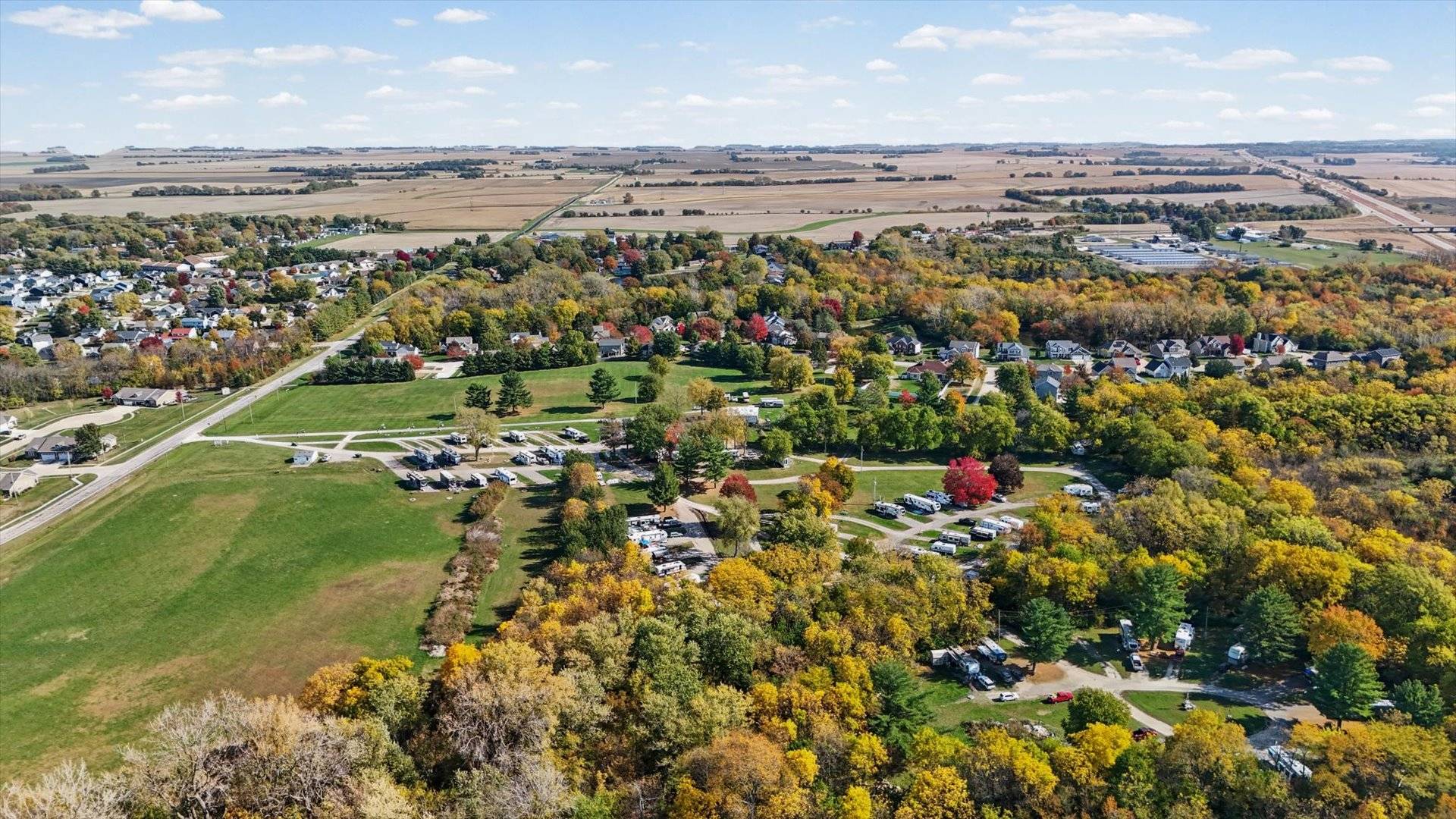 Tin Cup RV Park: 75 Full-Hookup Sites on 27 Acres, Mahomet, Illinois photo 11
