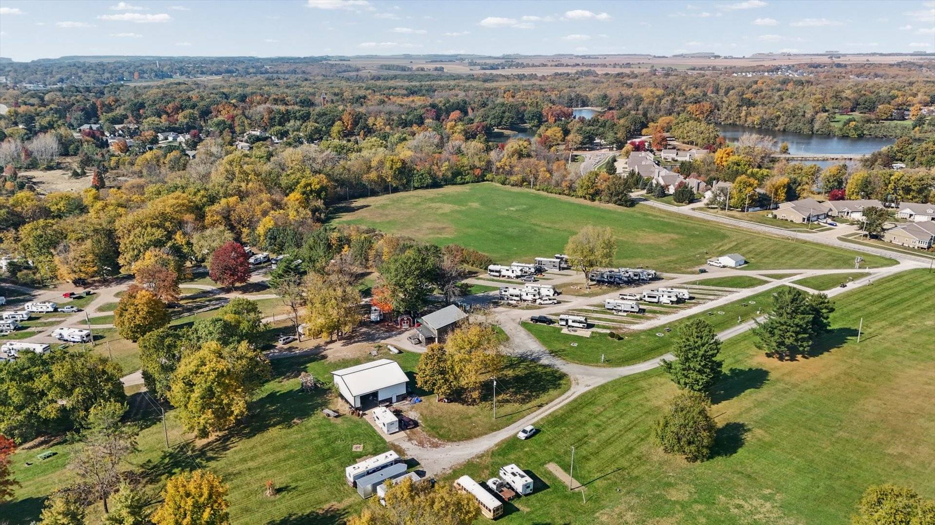 Tin Cup RV Park: 75 Full-Hookup Sites on 27 Acres, Mahomet, Illinois photo 16