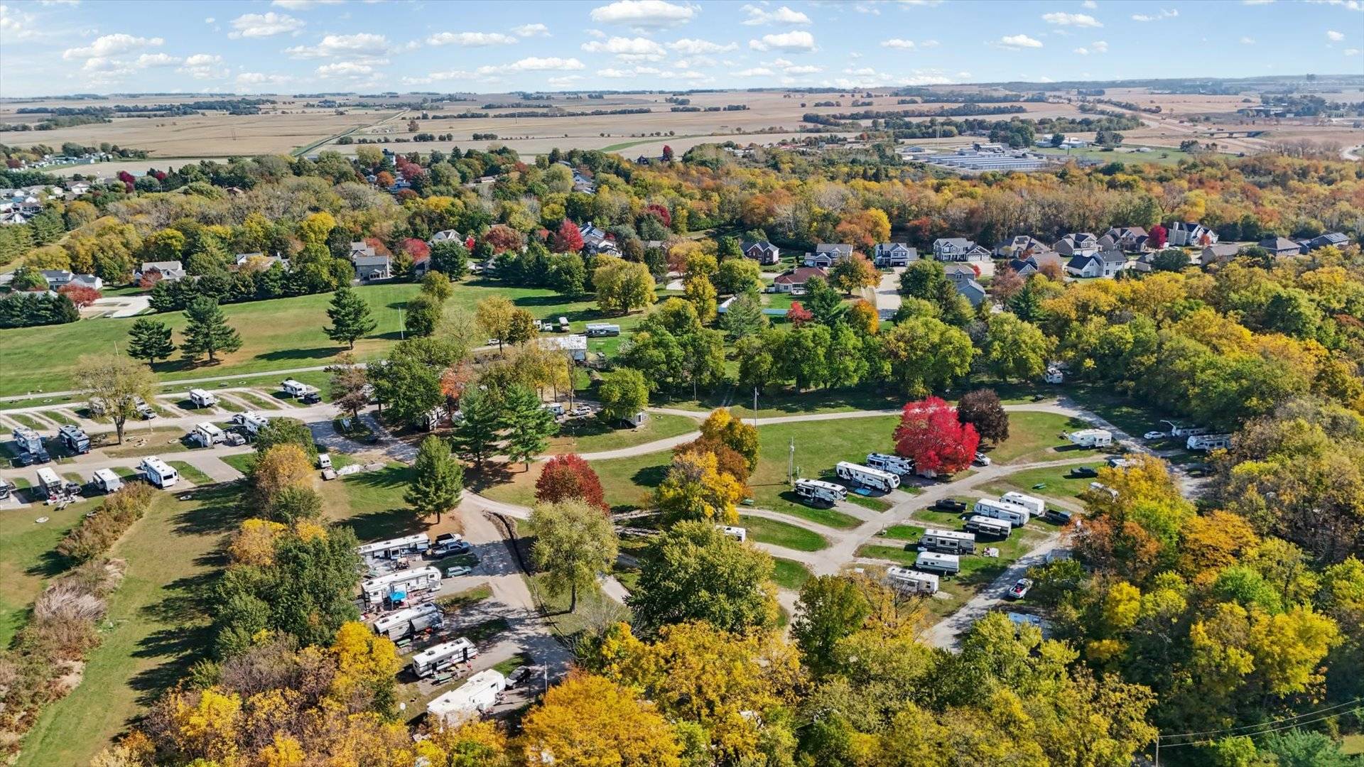 Tin Cup RV Park: 75 Full-Hookup Sites on 27 Acres, Mahomet, Illinois photo 19