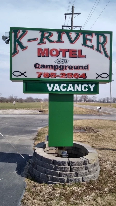 k river motel & campground