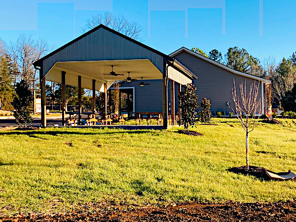 whispering falls pavilion